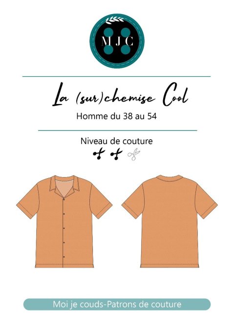 Patron La (sur)chemise Cool - VERSION POCHETTE